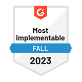 Badge for Most Implementable for Fall 2023