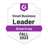Badge for Small Business Leader Americas for Fall 2023